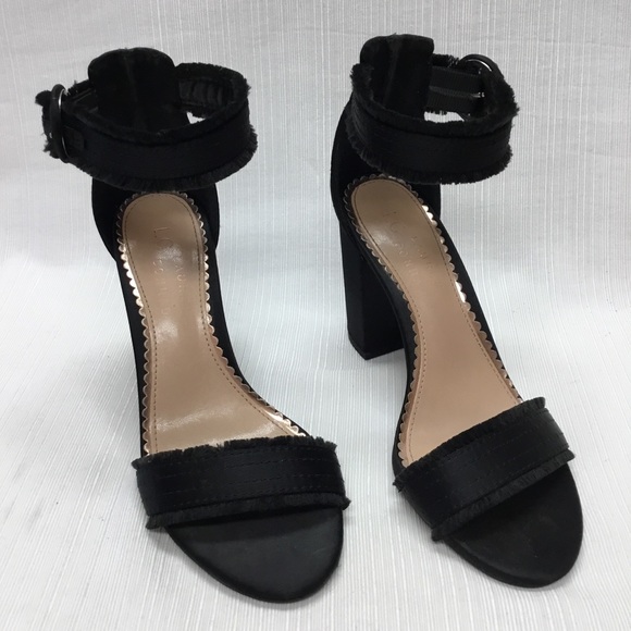 LC Lauren Conrad Shoes - LC Lauren Conrad Black, Block Heels